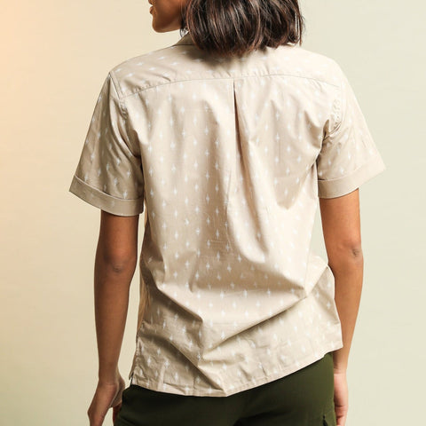 Chemise estivale unisexe upcyclée