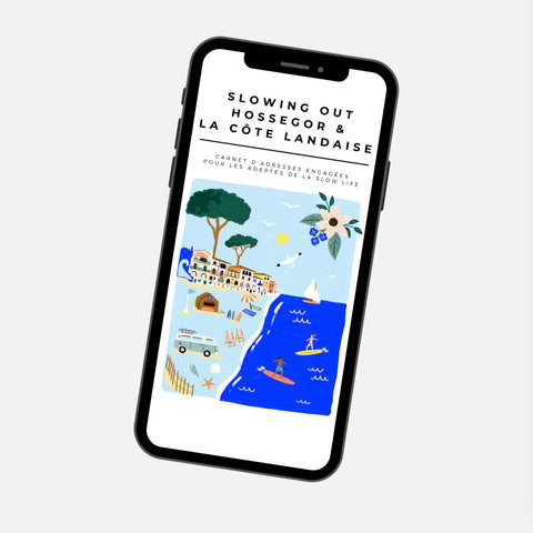 City guide éco-responsable de villes de France avec des adresses engagées par Slowing Out sur Meanwhile Boutique