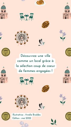 City guide éco-responsable de villes de France avec des adresses engagées par Slowing Out sur Meanwhile Boutique