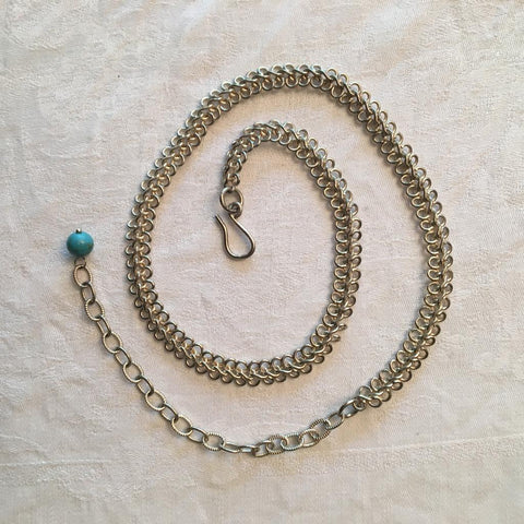 Collier proche du cou maillon serré et fin Choke - Meanwhile Boutique