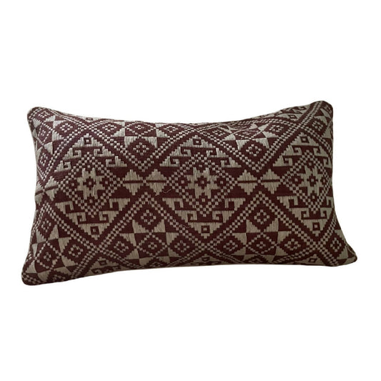Coussin Dokmai chocolat - Meanwhile Boutique