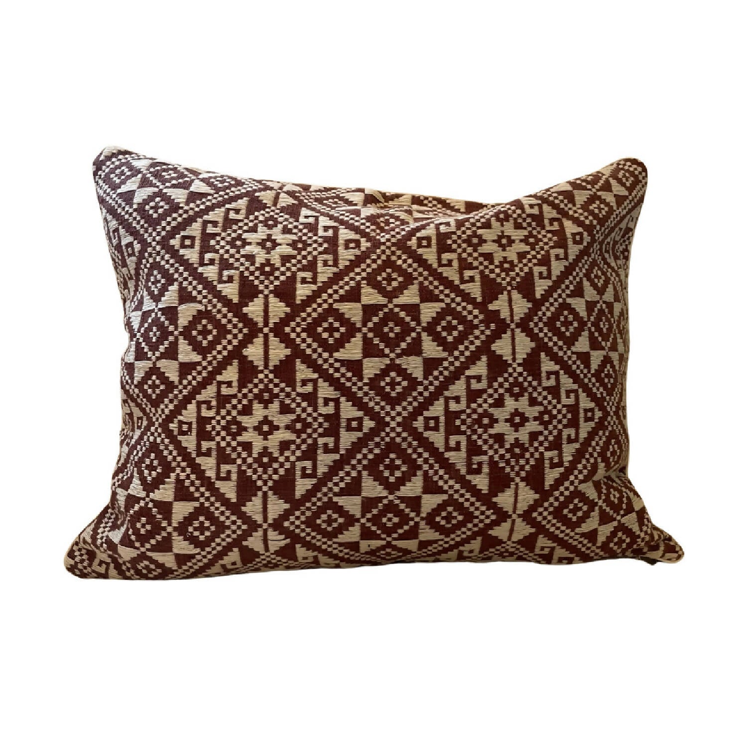 Coussin Dokmai chocolat - Meanwhile Boutique