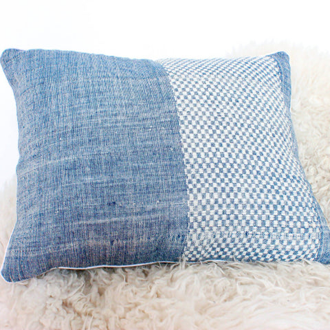 Coussin Patakalo bleu - Meanwhile Boutique