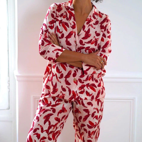 Ensemble pyjama éthique avec pantalon 