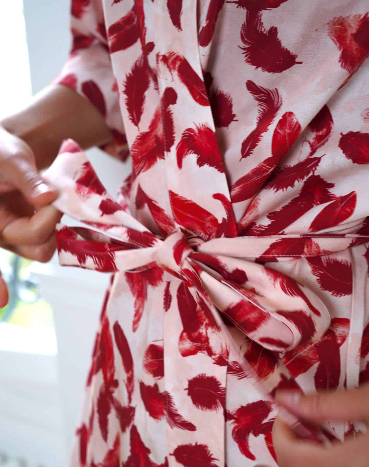 Kimono en soie végétale I Délicatesse - Meanwhile Boutique