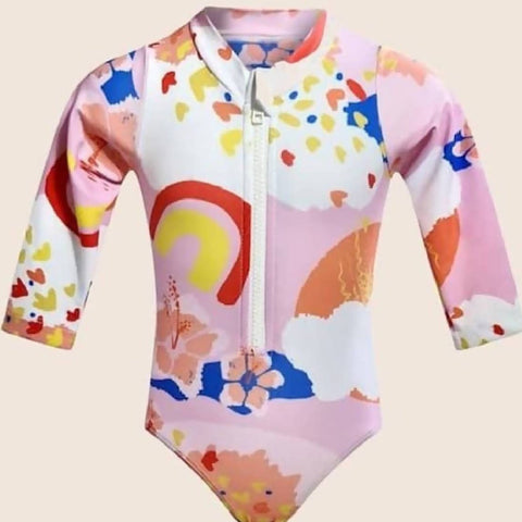 maillot de bain protection solaire coloré doux soleil éco-responsable protection des océans 