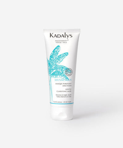 Masque Peeling / liftant Exfoliant / apaisant Bio à la Banane Verte de Kadalys, produits soins 100% naturel