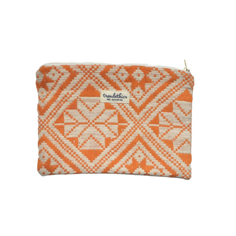 Pochette Dokmai orange - Meanwhile Boutique