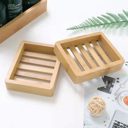 Porte-savon en bambou pour la salle de bain ou la cuisine