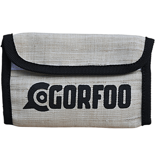portefeuille en ramie GO fait à la main éthique Gorfoo