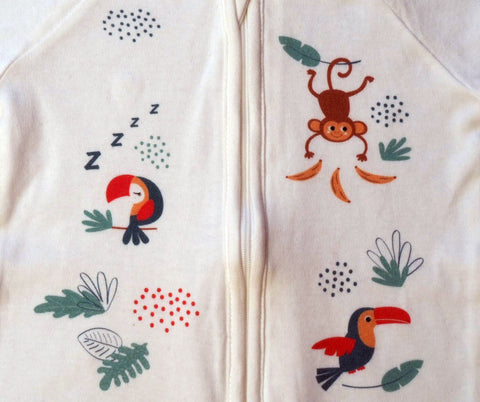 Pyjama unisexe éco-responsable pour bébé en coton biologique 