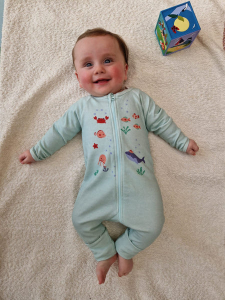 Pyjama unisexe pour bébé I Malin comme un singe