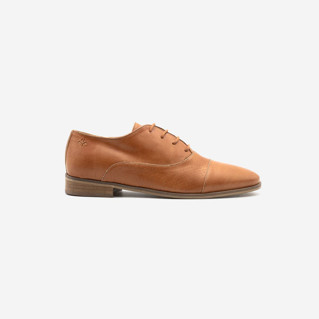 Richelieu Femme Find. Heald - Chaussure Ville Confort Semelle Antidérapante Or, Taille 38 EU