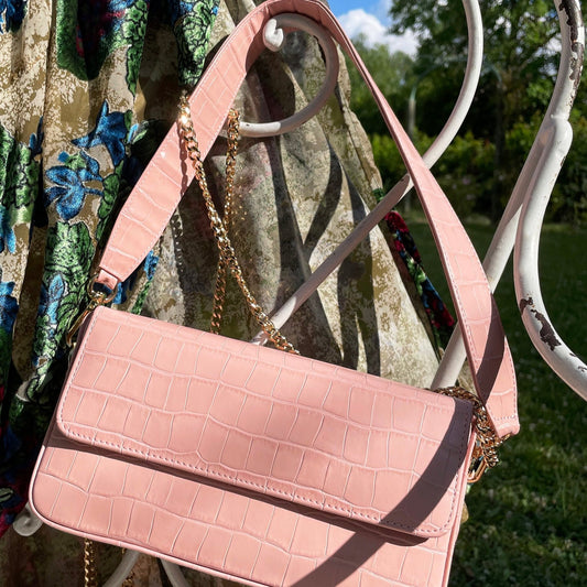 sac à main baguette / bandoulière végane avec matière upcyclé - atelier tanha sur meanwhile boutique