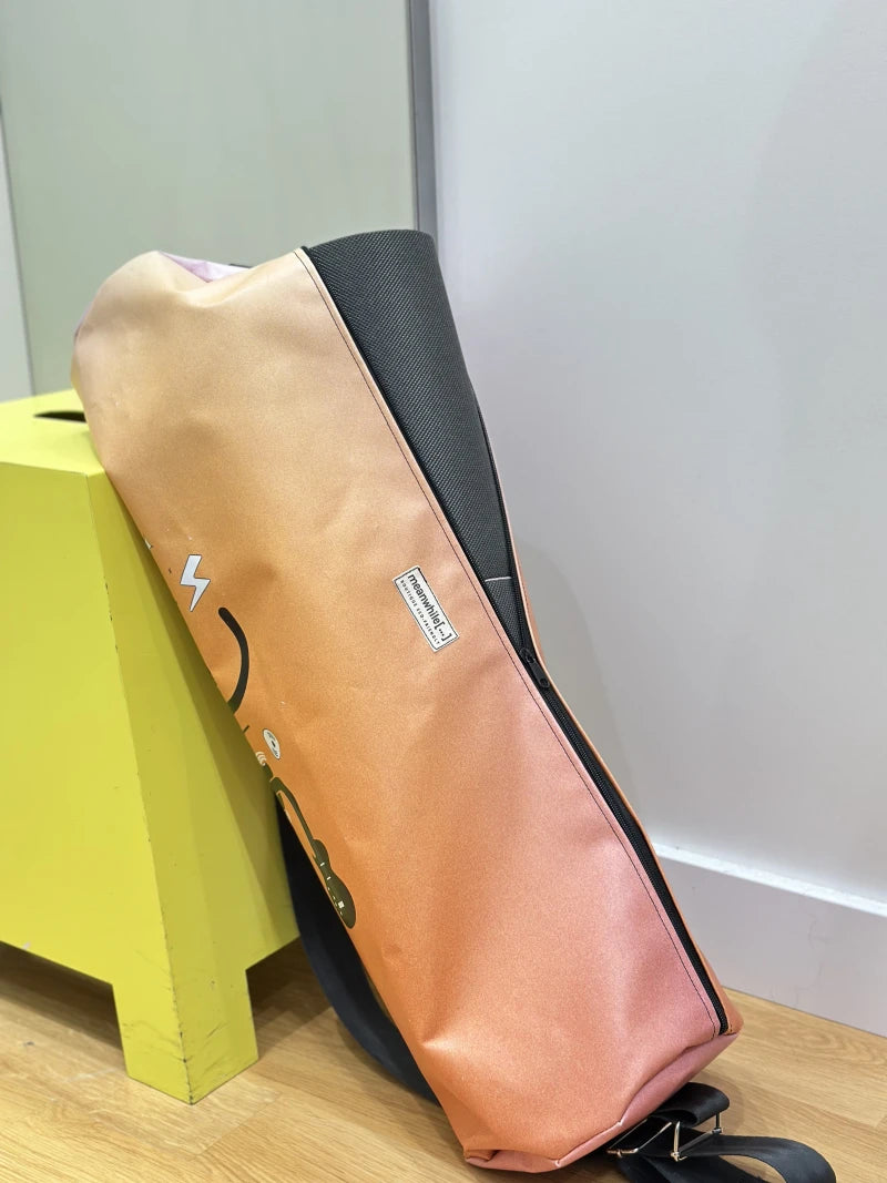 Sac de yoga en bâches upcyclées