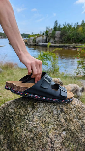 Sandales vegan style Birkenstock - Nuo Onyx