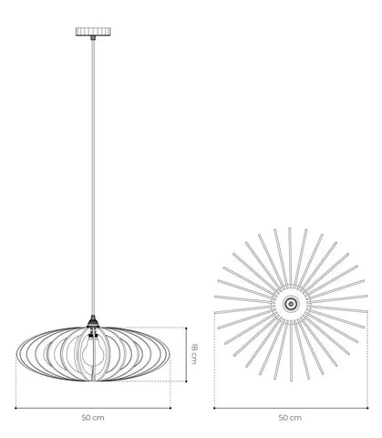 Mini NEO | Suspension en bois design - Mini Neo