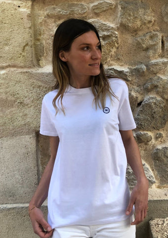 T-shirt mixte réfléchissant coton bio mode éthique pour cycliste éco-responsable